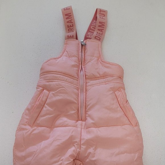 Steve Madden Baby Girls Jumpsuit Pink Polyester Size 12 Months - Picture 1 of 9